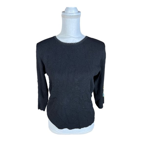 Maurice Sasson Beaded Sweater - Picture 2 of 8